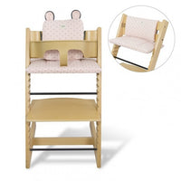 Set of 3 Cushions for High Chair STOKKE TRIPP TRAPP ® - Little Fun Peach