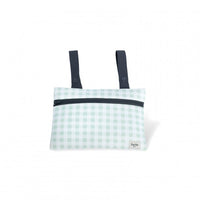 Mini Clutch - Green Vichy