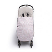Universal Cotton Footmuff for Pushchair - Tiny Flowers
