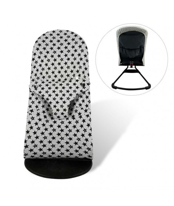 BabyBjorn® Bouncer Cover - Fun Black Star