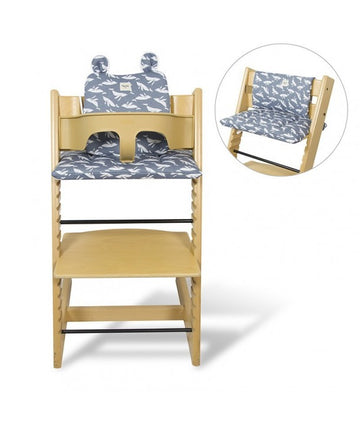 Set of 3 Cushions for High  Chair STOKKE TRIPP TRAPP ® - Whales