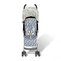 Universal Padded Cover for Strollers - Whales