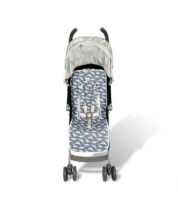 Universal Padded Cover for Strollers - Whales