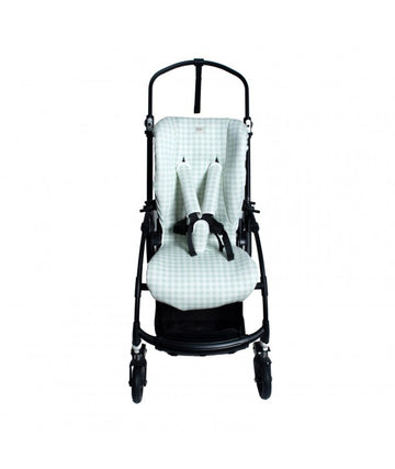 Padded Cover for Bugaboo® Bee 3, Bee 5 & Bee 6 - Green Vichy