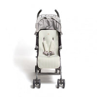 Universal Padded Cover for Strollers - Green Vichy