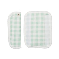 Universal Padded Cover for Strollers - Green Vichy