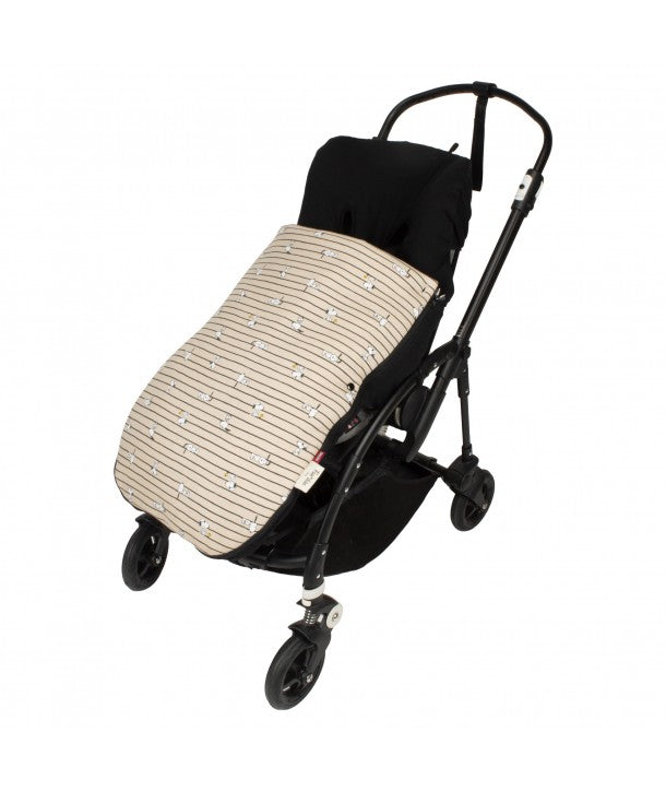 Universal Cotton Footmuff for Pushchair - Snoopy