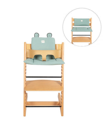 Set of 3 Cushions for High  Chair STOKKE TRIPP TRAPP ® - Mint Waffle