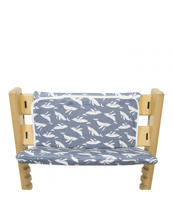 Set of 3 Cushions for High  Chair STOKKE TRIPP TRAPP ® - Whales